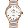 Rado Rado Centrix Automatic R30036013 Automatic R30036013 механические мужские часы белый циферблат, браслет сталь c pvd покрытием — вид спереди
